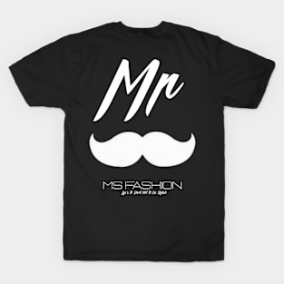 Mr. MS fashion for couple T-Shirt